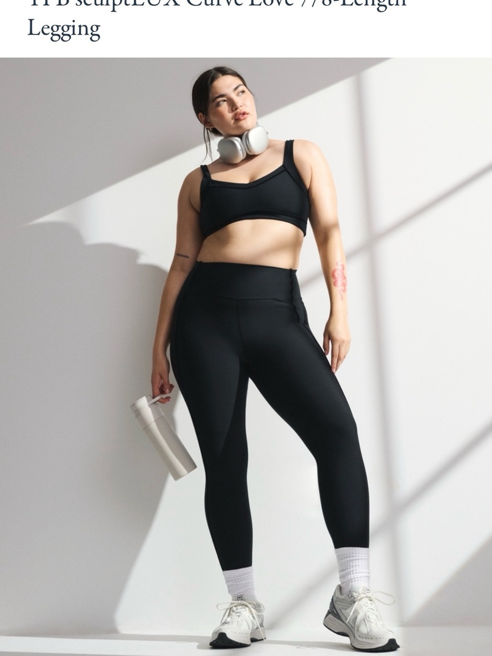 Abercrombie & Fitch Black High-Rise 7/8 Leggings